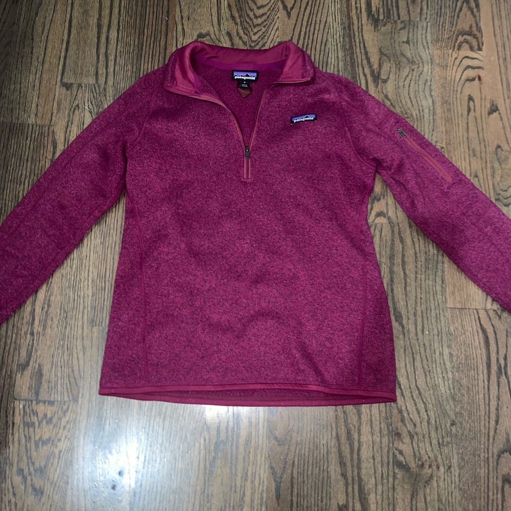 Womens Patagonia Better Sweater 1/4 Zip Pullover